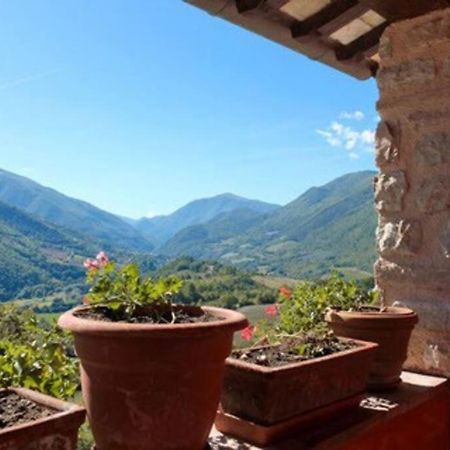 Vila Casale Rosso Castel San Felice Exteriér fotografie