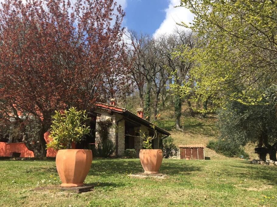 Vila Casale Rosso Castel San Felice Exteriér fotografie