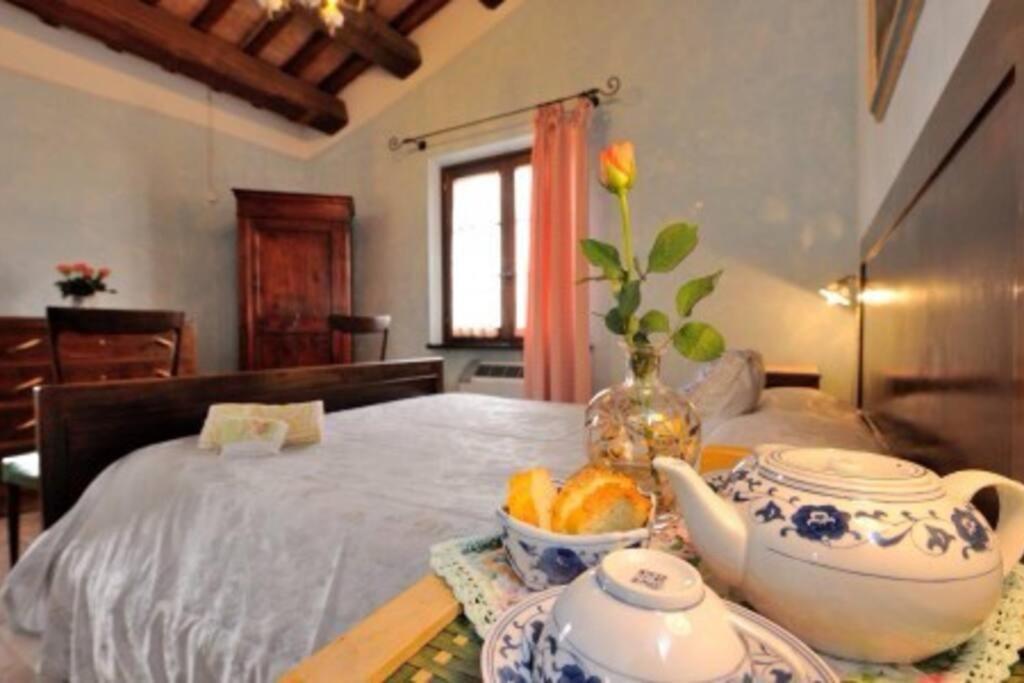 Vila Casale Rosso Castel San Felice Exteriér fotografie